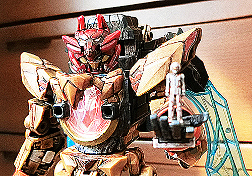 ミニプラ『テガソード』様