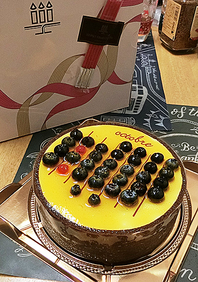 細君様の「バースデイ ケーキ」