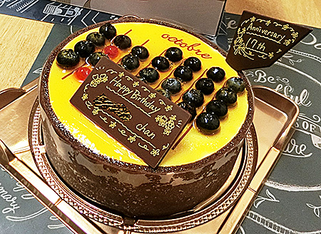 細君様の「バースデイ ケーキ」