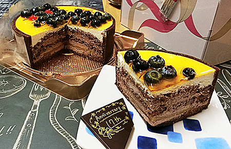 細君様の「バースデイ ケーキ」