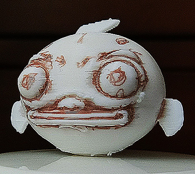 オブジェ『オレ、いわし』